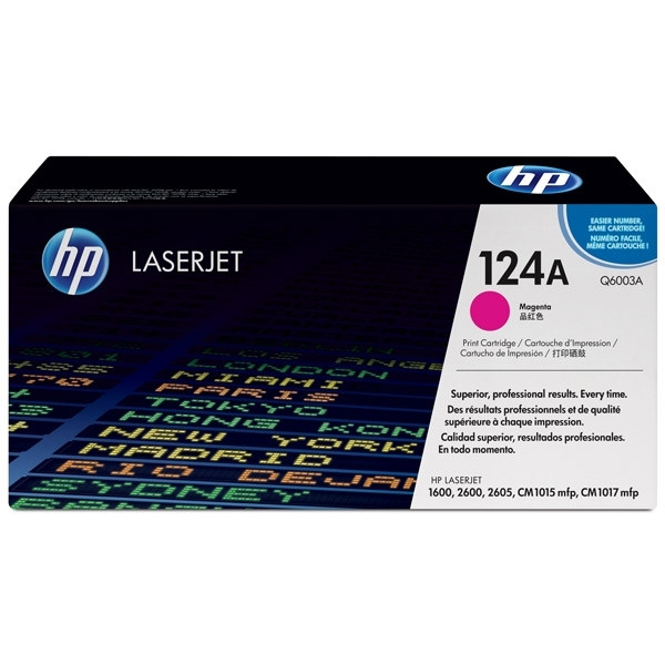 HP 124A (Q6003A) magenta toner (original) Q6003A 039555 - 1