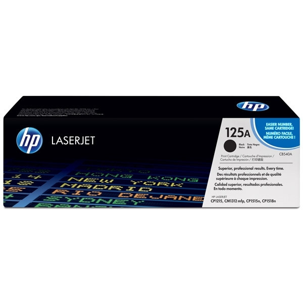 HP 125A (CB540A) svart toner (original) CB540A 039804 - 1