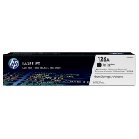 HP 126A (CE310AD) svart toner 2-pack (original) CE310AD 054092