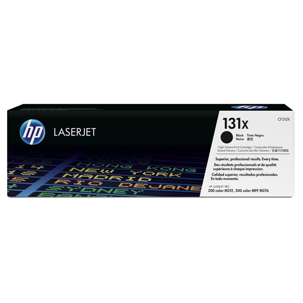 HP 131X (CF210X) svart toner hög kapacitet (original) CF210X 054154 - 1