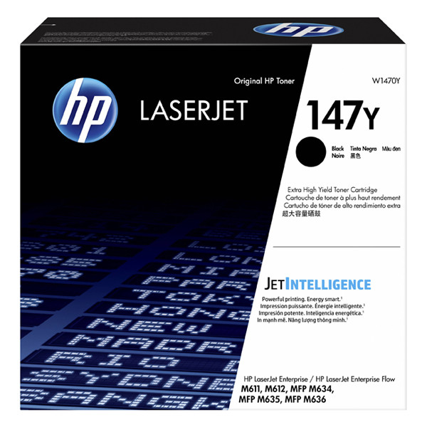 HP 147Y (W1470Y) svart toner extra hög kapacitet (original) W1470Y 093074 - 1