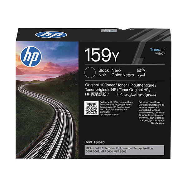 HP 159Y (W1590Y) svart toner extra hög kapacitet (original) 093538 - 1