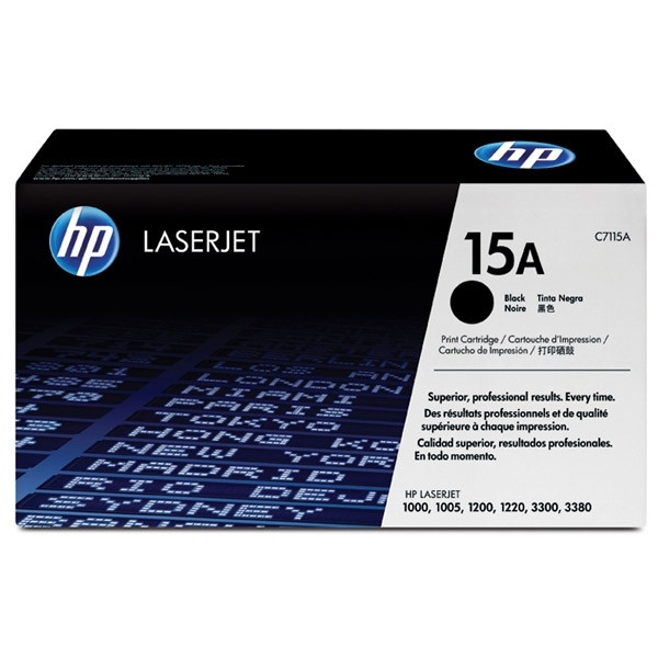 HP 15A (C7115A) svart toner (original) C7115A 032130 - 1