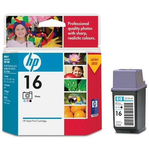 HP 16 (C1816AE) foto färgbläckpatron (original) C1816AE 030190 - 1