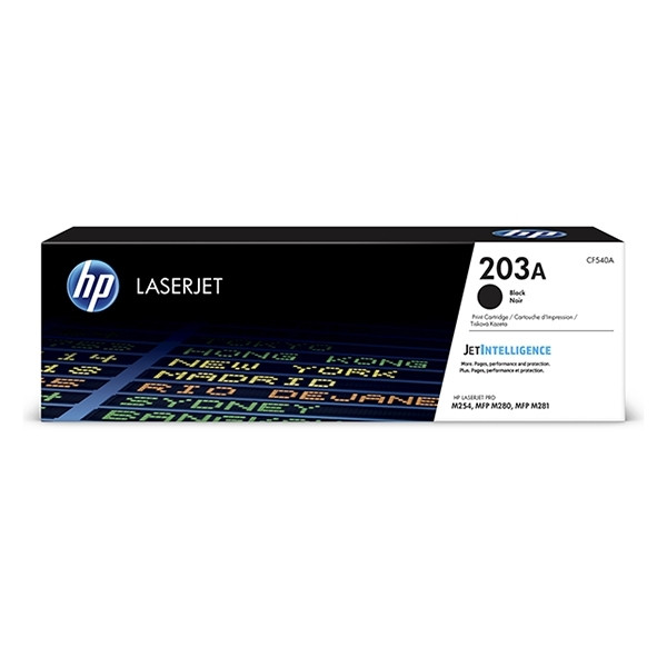 HP 203A (CF540A) svart toner (original) CF540A 055208 - 1