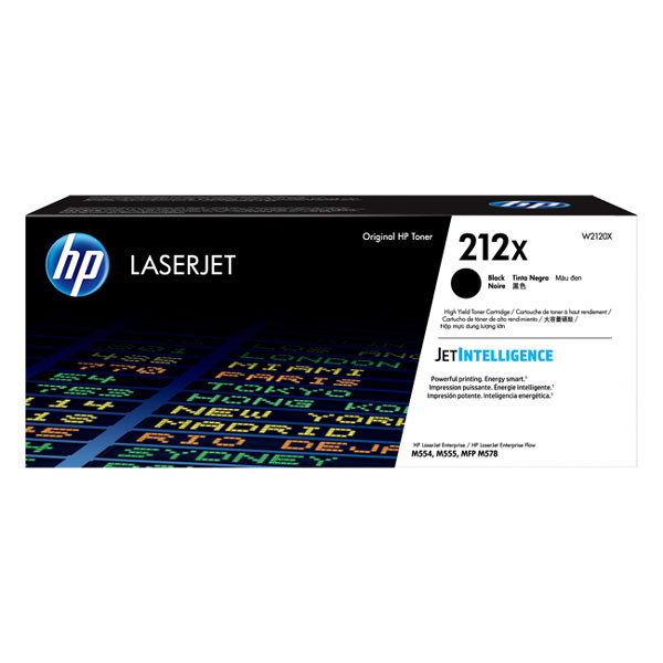 HP 212X (W2120X) svart toner hög kapacitet (original) W2120X 093096 - 1