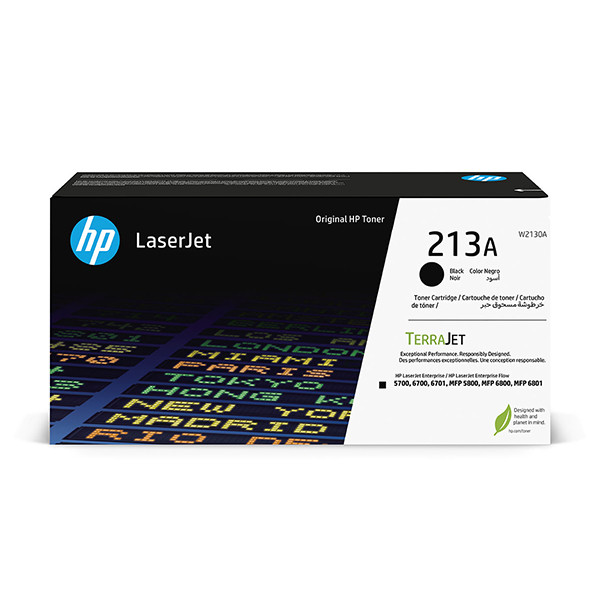 HP 213A (W2130A) svart toner (original) W2130A 133028 - 1