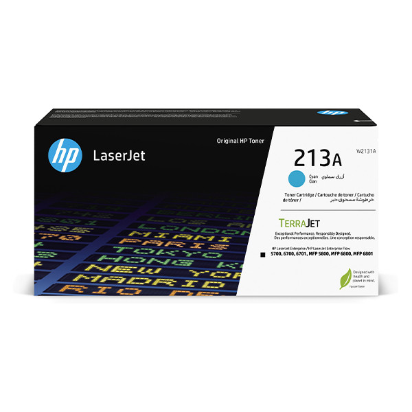 HP 213A (W2131A) cyan toner (original) W2131A 133030 - 1