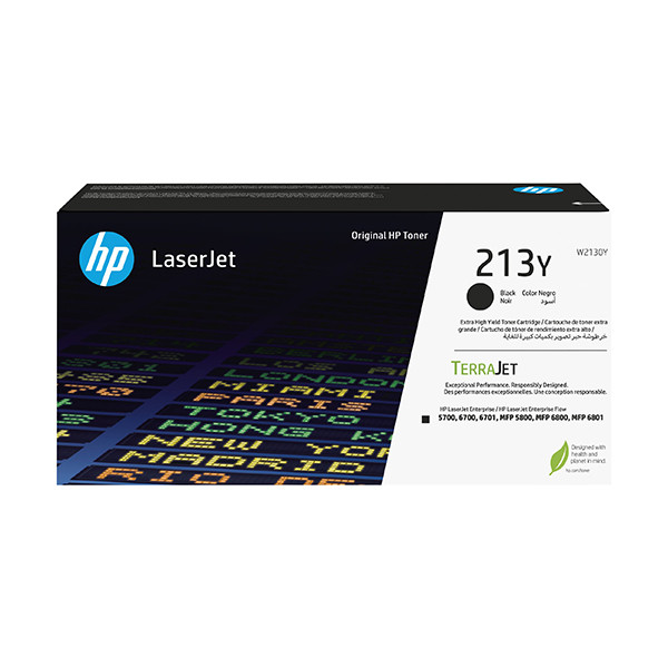 HP 213Y (W2130Y) svart toner extra hög kapacitet (original) W2130Y 133044 - 1