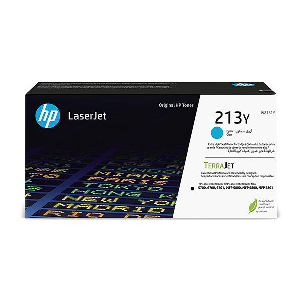 HP 213Y (W2131Y) cyan toner extra hög kapacitet (original) W2131Y 133046 - 1