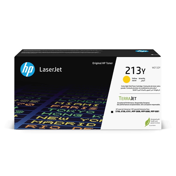 HP 213Y (W2132Y) gul toner extra hög kapacitet (original) W2132Y 133048 - 1