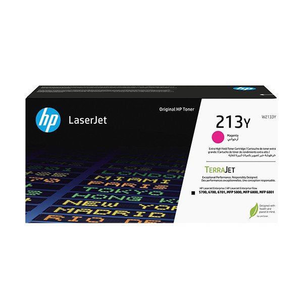 HP 213Y (W2133Y) magenta toner extra hög kapacitet (original) W2133Y 133050 - 1