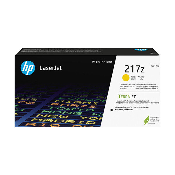 HP 217Z (W2173Z) gul toner ultrahög kapacitet (original) W2172Z 133082 - 1