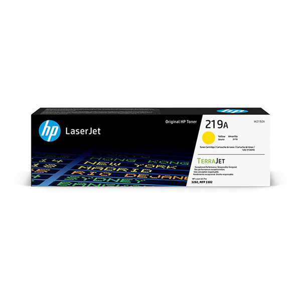 HP 219A (W2192A) gul toner (original) W2192A 093340 - 1