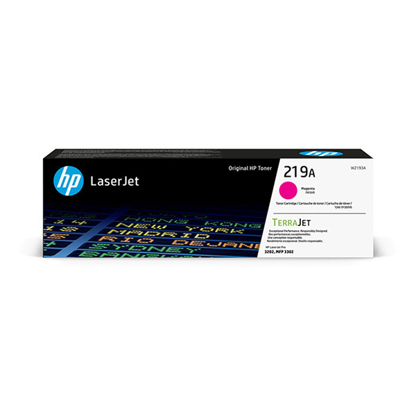 HP 219A (W2193A) magenta toner (original) W2193A 093338 - 1