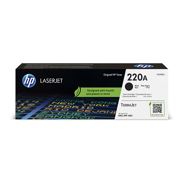 HP 220A (W2200A) svart toner (original) W2200A 133012 - 1