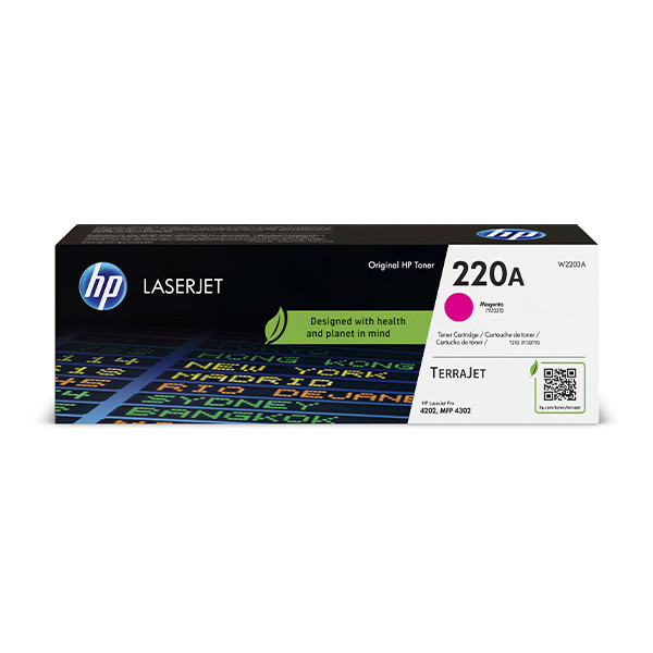 HP 220A (W2203A) magenta toner (original) W2203A 133018 - 1