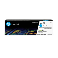 HP 222X (W2221X) cyan toner hög kapacitet (original) 093362