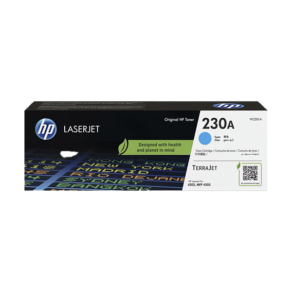 HP 230A (W2301A) cyan toner (original) W2301A 133054 - 1