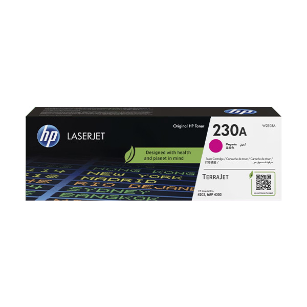 HP 230A (W2303A) magenta toner (original) W2303A 133058 - 1