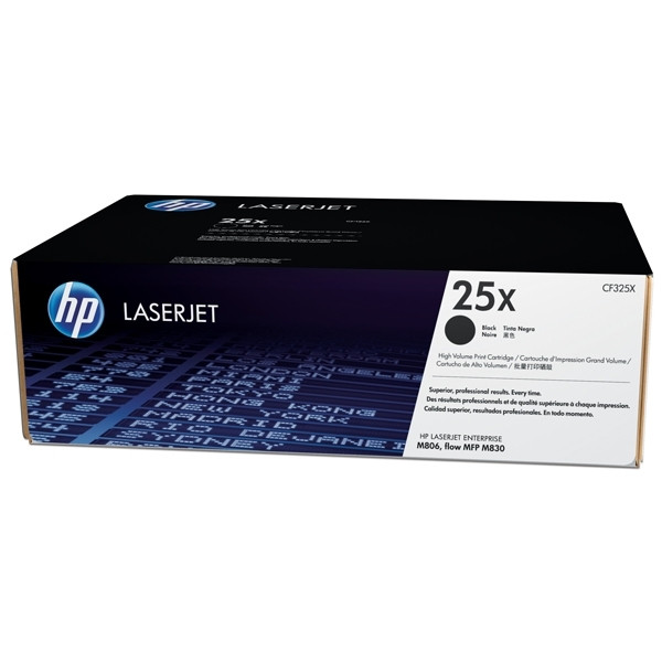 HP 25X (CF325X) svart toner hög kapacitet (original) CF325X 054748 - 1