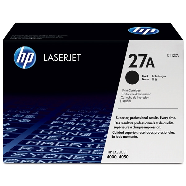 HP 27A (C4127A) svart toner (original) C4127A 032127 - 1