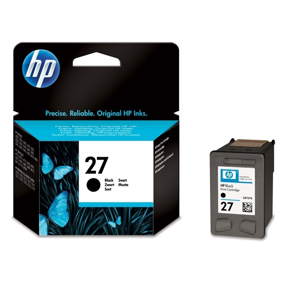 HP 27 (C8727AE) svart bläckpatron (original) C8727AE 031280 - 1