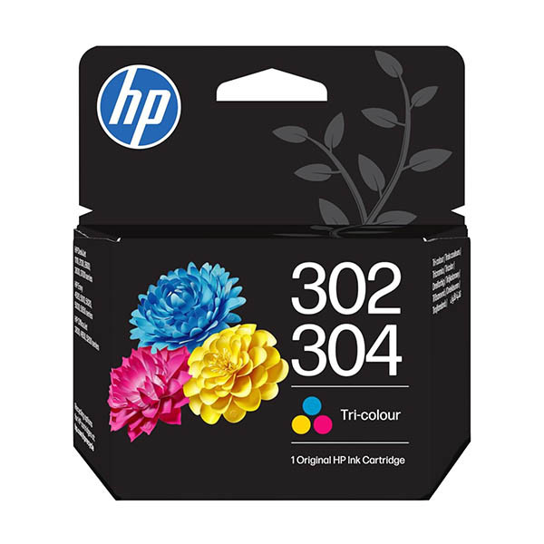 HP 302/304 (B7RT6AE) färgbläckpatron (original) 055628 - 1