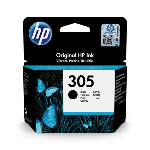 HP 305 (3YM61AE) svart bläckpatron (original) 3YM61AE 044690 - 1