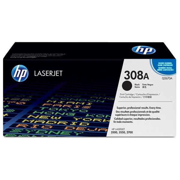 HP 308A (Q2670A) svart toner (original) Q2670A 039310 - 1