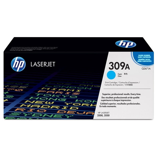 HP 309A (Q2671A) cyan toner (original) Q2671A 039320 - 1