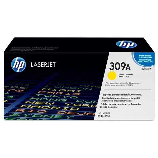 HP 309A (Q2672A) gul toner (original) Q2672A 039330 - 1