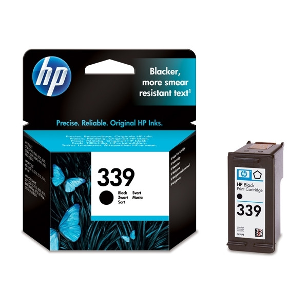 HP 339 (C8767EE) svart bläckpatron hög kapacitet (original) C8767EE 030430 - 1