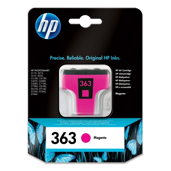 HP 363 (C8772EE) magenta bläckpatron (original) C8772EE 031780 - 1