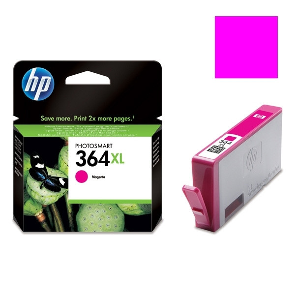 HP 364XL (CB324EE) magenta bläckpatron hög kapacitet (original) CB324EE 031878 - 1