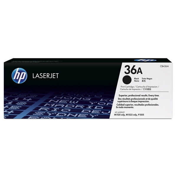 HP 36A (CB436A) svart toner (original) CB436A 039782 - 1