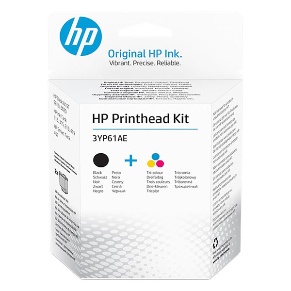 HP 3YP61AE svart/färg skrivhuvud kit (original) 3YP61AE 093116 - 1