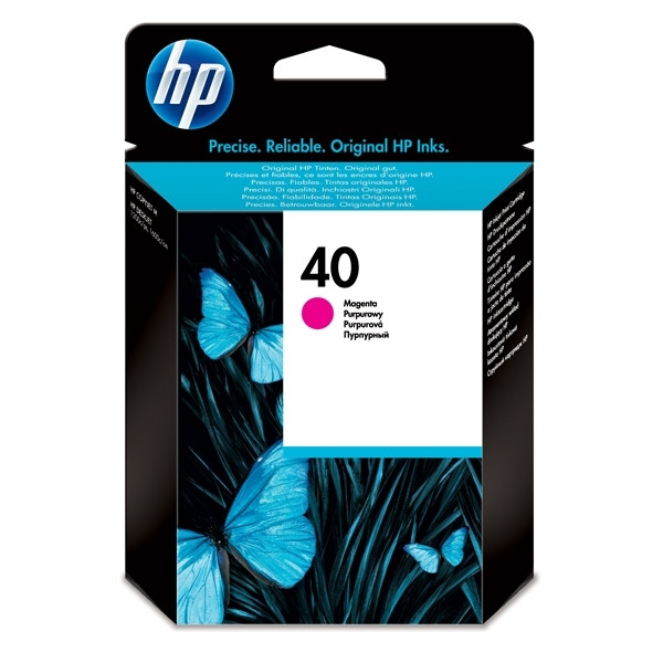 HP 40 (51640ME) magenta bläckpatron (original) 51640ME 030070 - 1