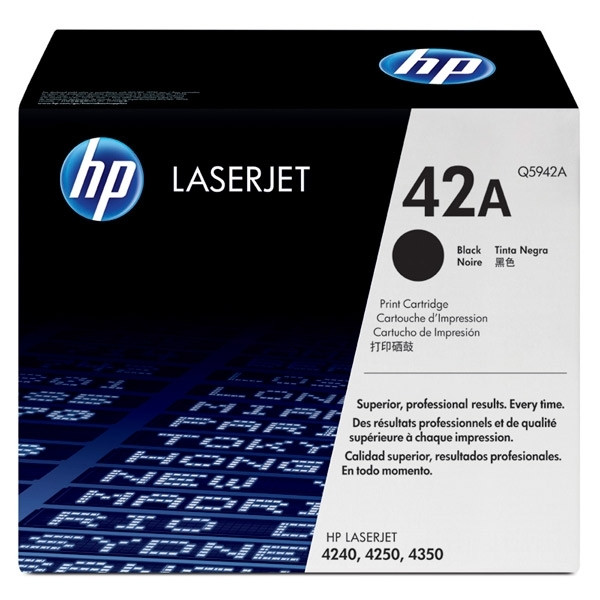 HP 42A (Q5942A) svart toner (original) Q5942A 039515 - 1