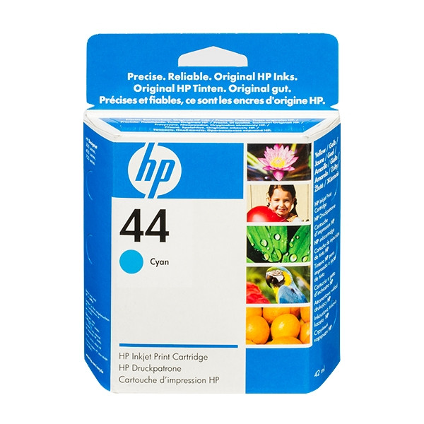 HP 44 (51644CE) cyan bläckpatron (original) 51644CE 030100 - 1