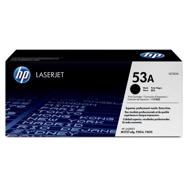 HP 53A (Q7553A) svart toner (original) Q7553A 039730 - 1