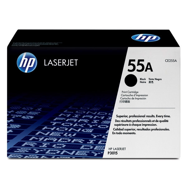 HP 55A (CE255A) svart toner (original) CE255A 039886 - 1