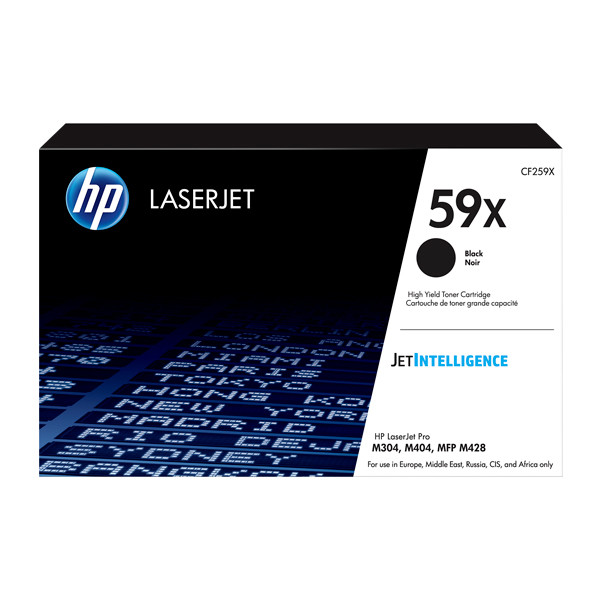 HP 59X (CF259X) svart toner hög kapacitet (original) CF259X 055452 - 1