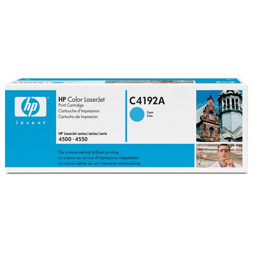 HP 640A (C4192A) cyan toner (original) C4192A 039090 - 1