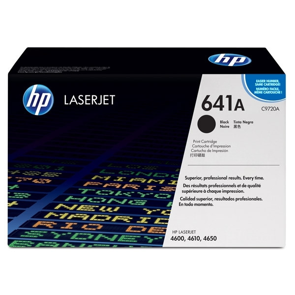 HP 641A (C9720A/EP-85) svart toner (original) C9720A 039120 - 1