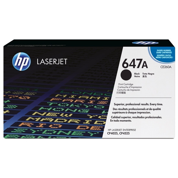 HP 647A (CE260A) svart toner (original) CE260A 039892 - 1