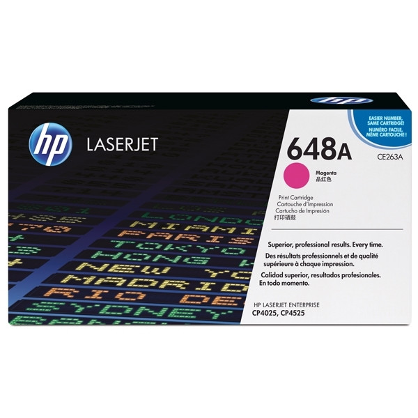 HP 648A (CE263A) magenta toner (original) CE263A 039900 - 1