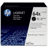 HP 64XD (CC364XD) svart toner hög kapacitet 2-pack (original) 039910 - 1