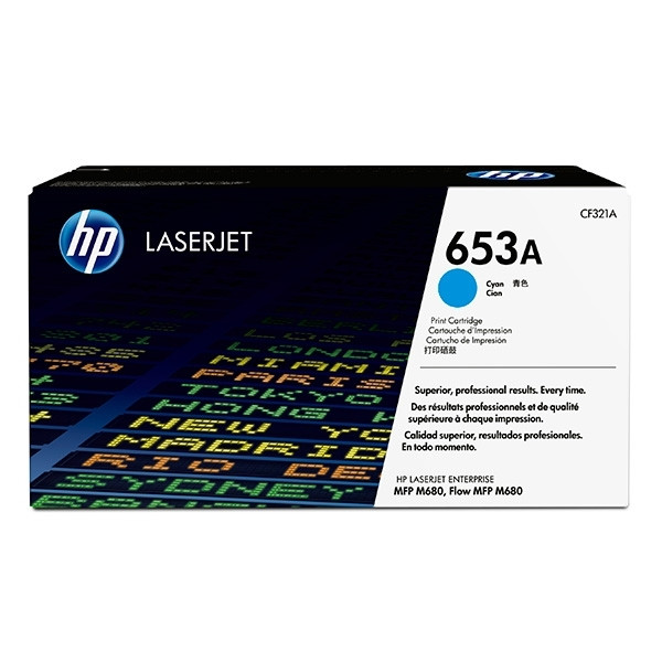 HP 653A (CF321A) cyan toner (original) CF321A 054776 - 1