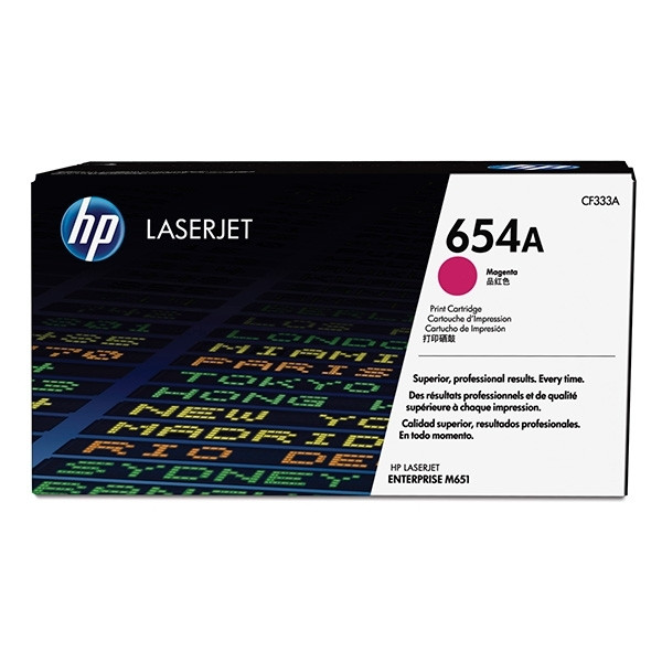 HP 654A (CF333A) magenta toner (original) CF333A 054798 - 1